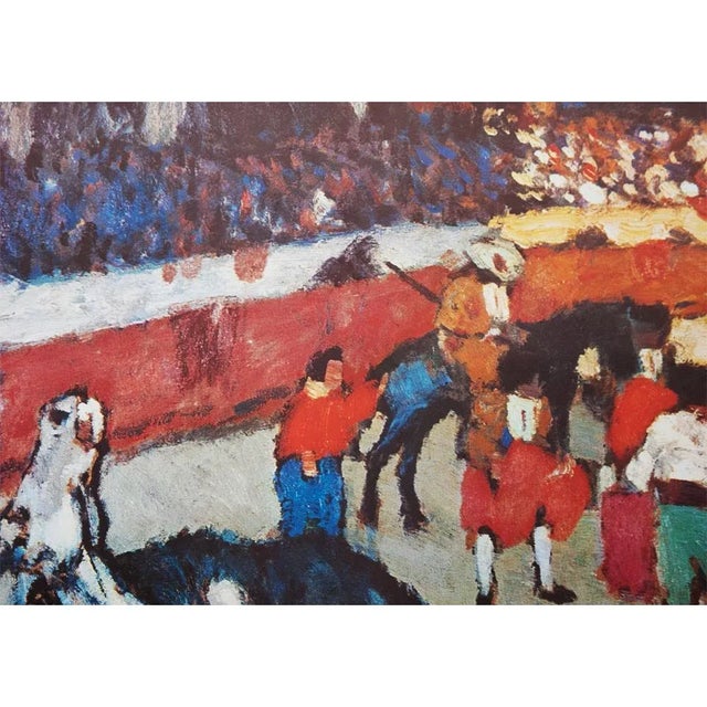 1960s Pre-1970s After Picasso "Corrida De Toros", Period Vintage Poster From Spain For Sale - Image 5 of 11