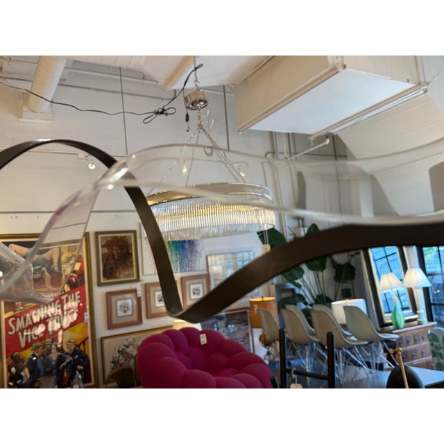 Gray Paul Marr-Hilliard for Hubbardton Forge Zephyr Led Linear Suspension For Sale - Image 8 of 12