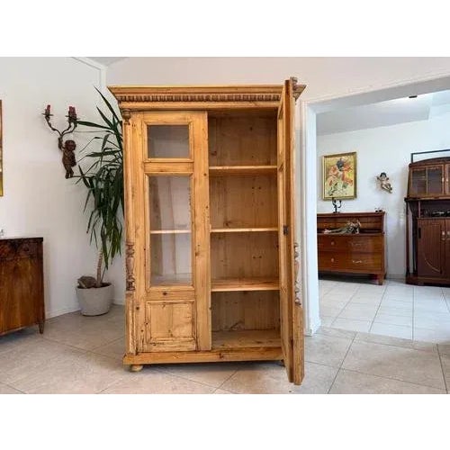 Wilhelminian Style Farmhouse Display Cabinet For Sale - Image 5 of 18