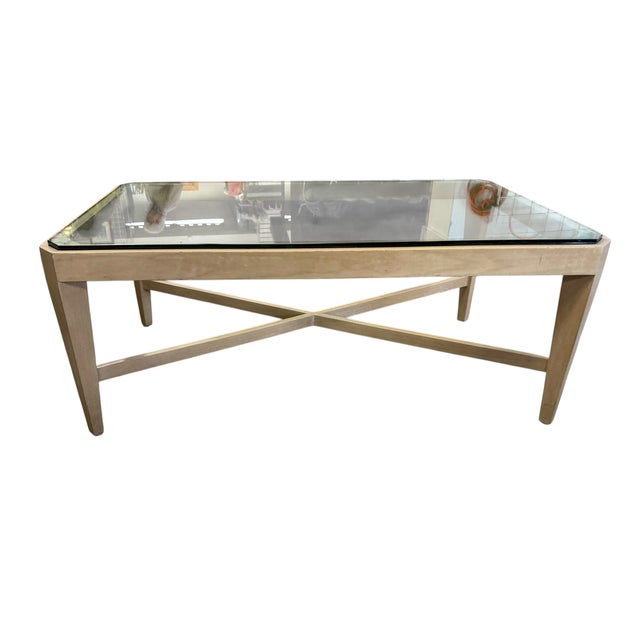 Art Deco Art Deco Style Sally Sirkin Lewis for J. Robert Scott Cocktail Table For Sale - Image 3 of 3