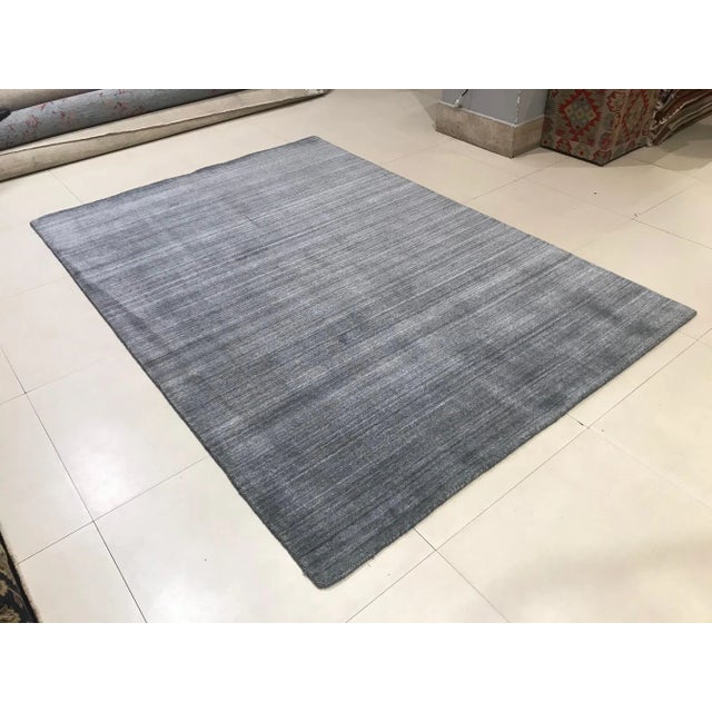 Textile Vintage Indian Carpet, 1980s For Sale - Image 7 of 16