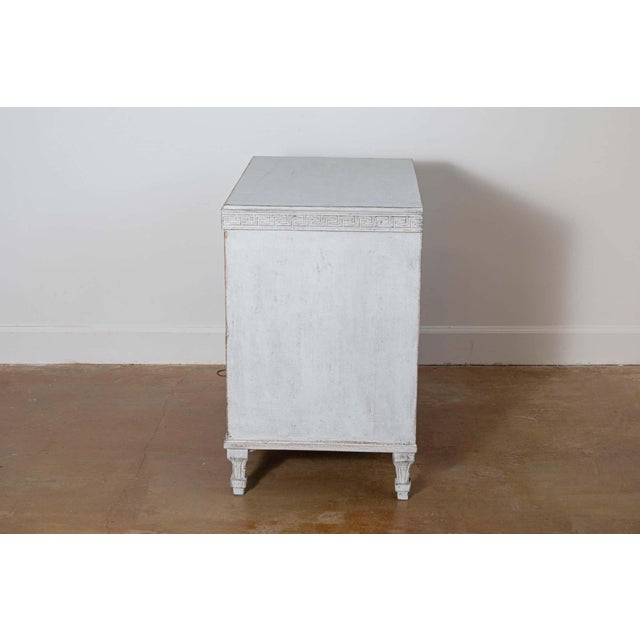 Mid 20th Century 20th Century Swedish Gustavian Style Chest of Drawers For Sale - Image 5 of 7