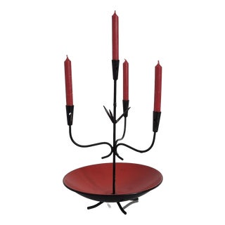 Candleholder by Gunnar Ander for Ystad-Metall, Sweden, 1960s For Sale