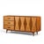 Ramseur Furniture Company Ramseur Harlequin Mid Century Walnut Credenza and Hutch For Sale - Image 4 of 14