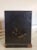 Black Antique Japanese Export Victorian Era Black Lacquered Wooden Jewelry Box Small Tabletop Cabinet With Photograph For Sale - Image 8 of 11
