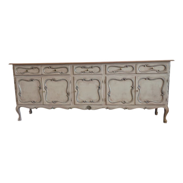 Mid-Century Style Walnut Sideboard For Sale
