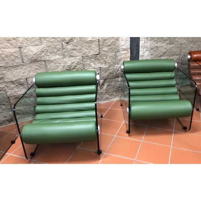 Hyaline Chairs by Fabio Lenci for Confortline, 2004, Set of 2 For Sale - Image 4 of 6