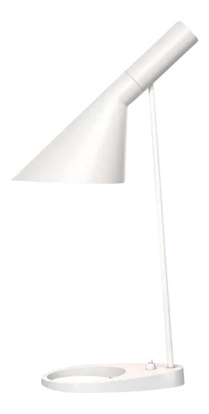 Arne Jacobsen 'Aj Mini' Table Lamp in White for Louis Poulsen