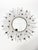 Vintage Round Mirror with Iron Rod, France, 1980s For Sale - Image 3 of 16