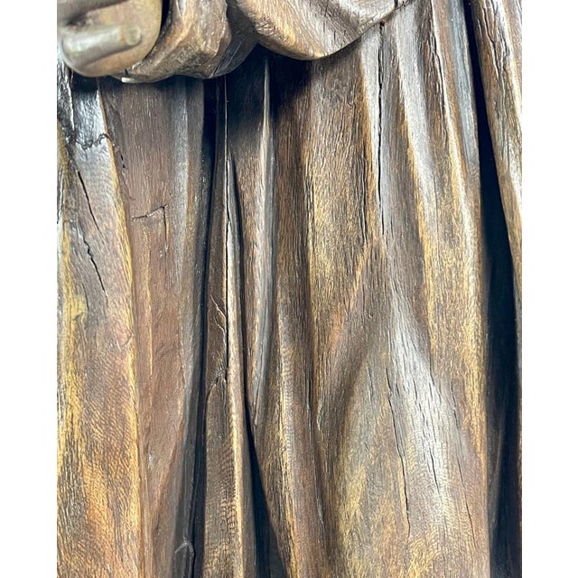 St. John the Baptist, 1800s, Oak For Sale - Image 15 of 18