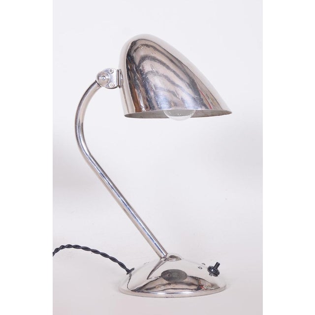 1930s Art Deco Table Lamp by Franta Anýž for Napako, 1930s For Sale - Image 5 of 16