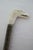 Ivory Eagle Head Finely Carved Deer Antler Antique Walking Stick Cane For Sale - Image 8 of 8