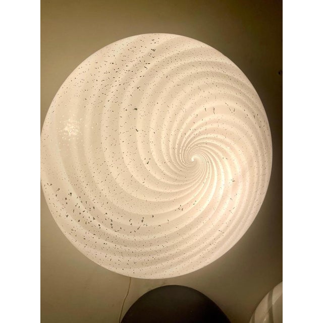 Metal Murano Glass with Silver Dust Wall Light from Vetri, Italy, 1970s For Sale - Image 7 of 9