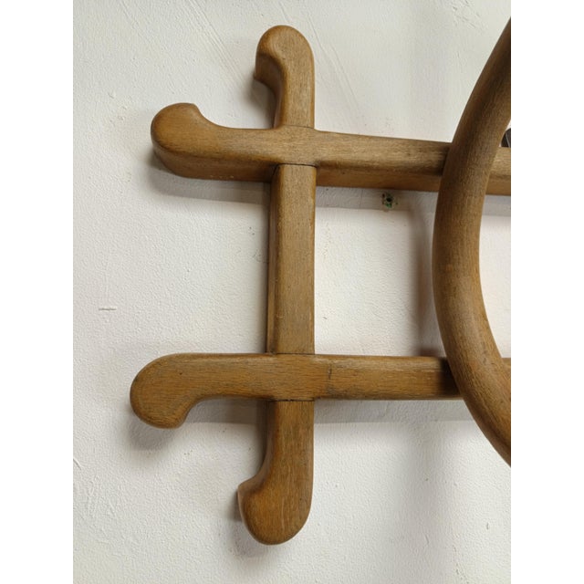 Wall-Mounted Coat Rack by Thonet, 1890s For Sale - Image 10 of 15