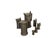 French Set of 7 of 19th Century Antique French Pewter Measuring Flagons For Sale - Image 3 of 12