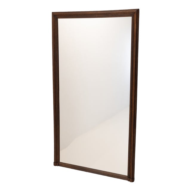 Antique Oak Framed Mirror, 1900 For Sale