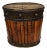 Vintage Bamboo Lidded Box With Stud Details For Sale