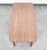 Mid Century Modern Coffee Table Slat Beech Sculptural Danish Shelf Vintage MCM For Sale - Image 4 of 9