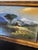 Cerulean 1980s Original Framed Miniature Landscape Oil Painting For Sale - Image 8 of 12