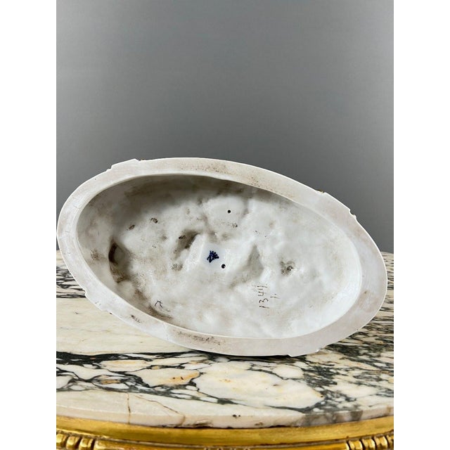 Large 20th Century Capodimonte Porcelain Figurine, 1890s For Sale - Image 4 of 13