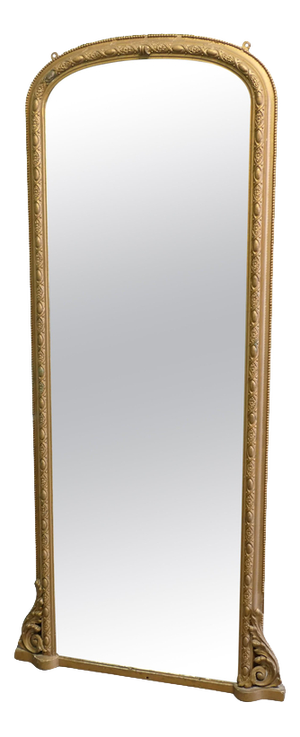 Antique French Louis Philippe Wall Mirror, 1800s
