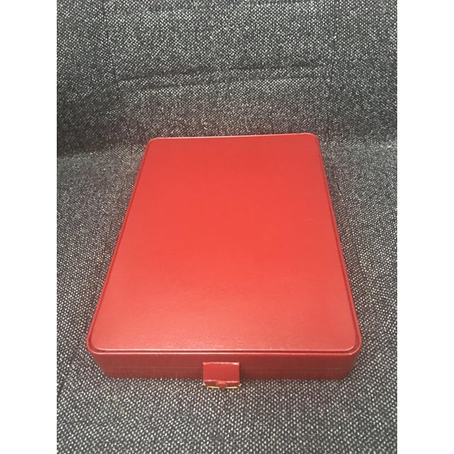 Ruby Red Bochic "Capri" Vintage Multi Sapphires & Rubies Necklace Set 18K Gold & Silver For Sale - Image 8 of 18