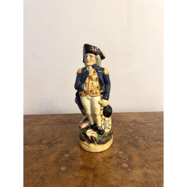 Antique Lord Nelson Toby Jug, 1880 For Sale - Image 3 of 8