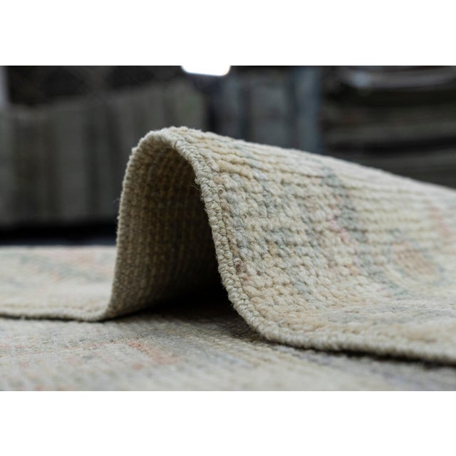 Brown Turkish Oushak Rug 2'10" x 11' #19418 For Sale - Image 8 of 8
