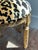 Gold Vintage Regency Gilt Braid Stool For Sale - Image 8 of 9