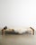 Low Mid-Century Danish Wood, Canvas, Leather and Sheepskin Daybed by Tage Poulsen, 1950s For Sale - Image 9 of 9