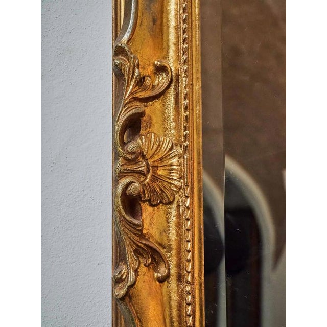 2000 - 2009 Antique Mirror in Gilt Frame For Sale - Image 5 of 9