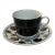Vintage Mikasa Avant Garde 4507 Mid-Century Modern (Mcm) Stoneware Cup and Saucer Set For Sale