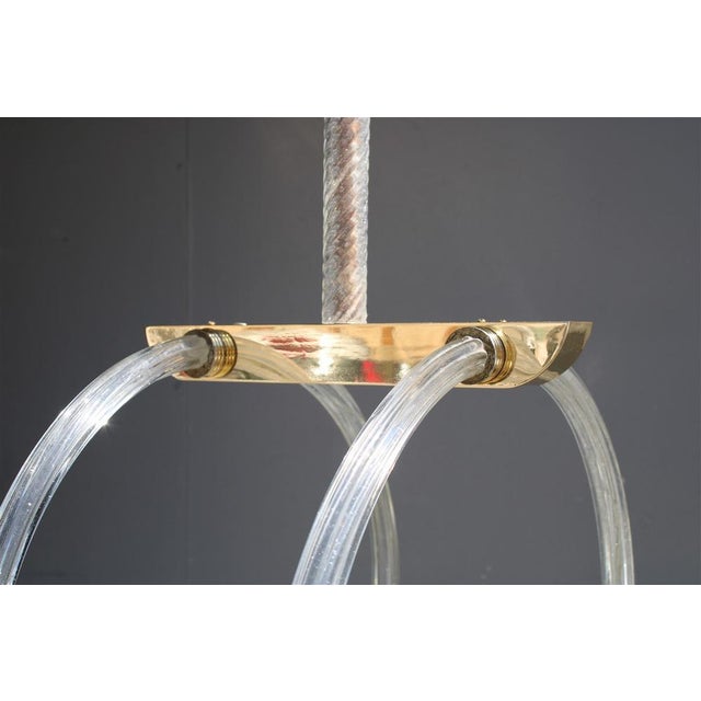 Pendant in Murano Glass and Brass from Barovier, 1950s For Sale - Image 12 of 18