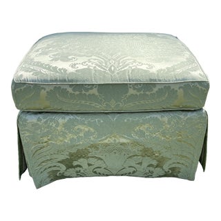 1960s Baker Ottoman on Casters For Sale