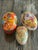 Yellow West Germany Easter Eggs Paper Mache Collection For Sale - Image 8 of 9