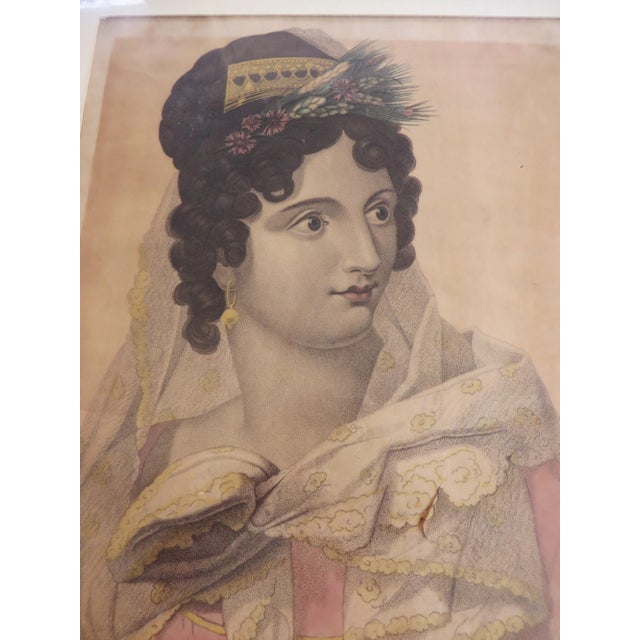 Realism Antique Print "Ceres, Goddess of Agriculture" Printed & Published by Sam Tiller For Sale - Image 3 of 9