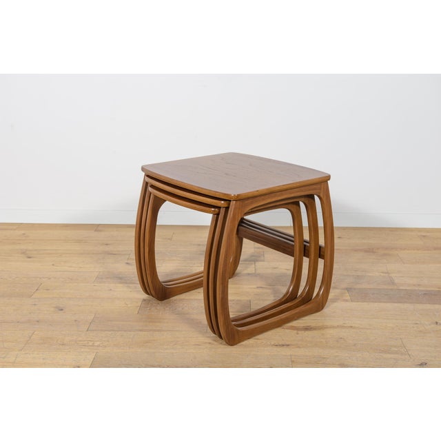 Mid-Century Modern Teak Nesting Tables from Parker Knoll, 1960s, Set of 3 For Sale - Image 10 of 18