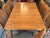 Ethan Allen Arts & Crafts Style Cherry Dining Table With Eight Slat-Back Chairs For Sale - Image 14 of 17