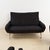 Black Sofa and Lounge Chairs, 1950s, Set of 4 For Sale - Image 8 of 14