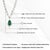 Art Deco Pear Drop 9.81ct Emerald & 12.19ct Diamond Designer Necklace in 14k White Gold For Sale - Image 11 of 15