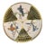 19th Century Wedgwood Majolica Bird and Fan Plate For Sale