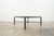 Vintage 1980s Giacometti Style Forged Aluminum/Faux Verdigris Square Glass Coffee Table For Sale - Image 9 of 11