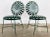 Hollywood Regency Antique Francois Carre Sunburst Garden Chairs, a Pair For Sale - Image 3 of 9