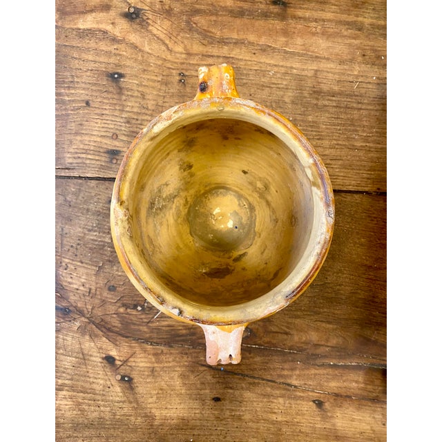 Antique French Glazed Confit Pot, 1890s For Sale - Image 3 of 5