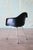 Set of 4 Navy Blue Fiberglass Eames Shell Armchairs for Herman MIller C. 1960s For Sale - Image 10 of 16