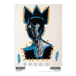 Jean-Michel Basquiat Untitled (Bust) Exhibition Poster For Sale