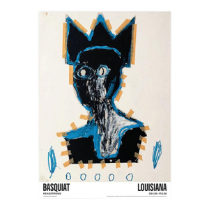 Jean-Michel Basquiat Untitled (Bust) Exhibition Poster