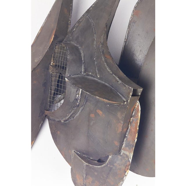 Abstract Pontius IV Wall Sculpture, 1970s For Sale - Image 6 of 9