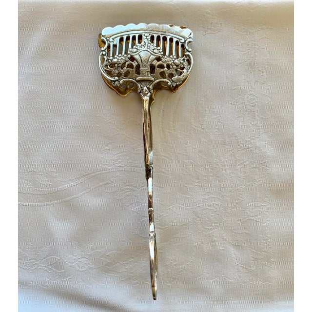 Silver Vintage 800 Silver Tongs For Sale - Image 8 of 8