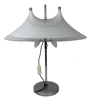 Large Space Age Dutch Adjustable Table Lamp by Harco Loor, 1970s
